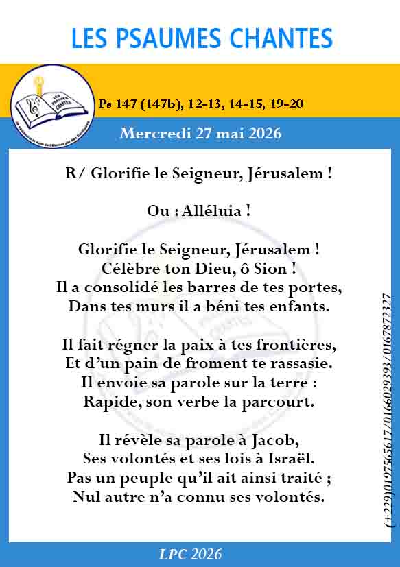 Visuel du psaume 147(147b)