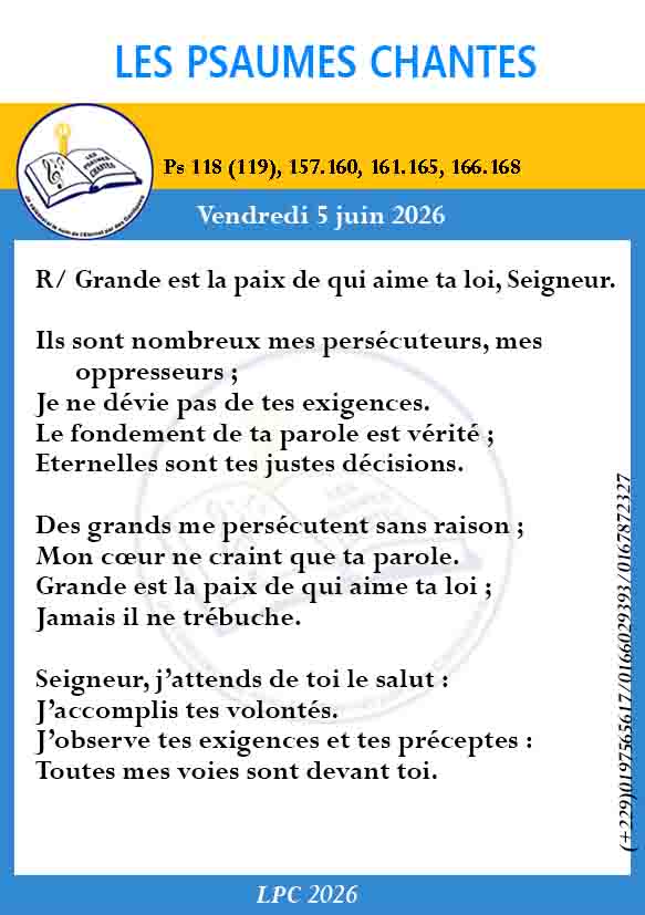 Visuel du psaume 118(119)