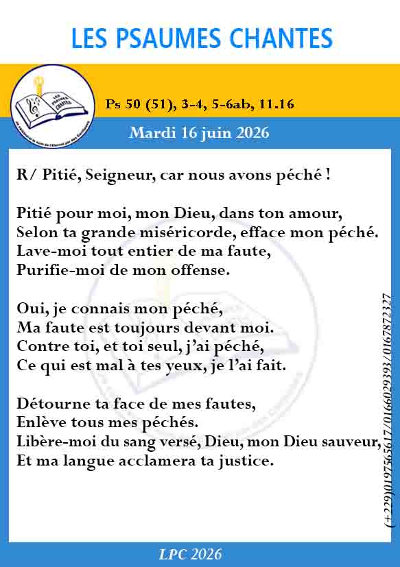 Visuel du psaume 50(51)