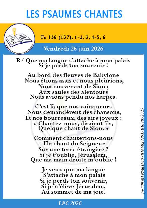 Visuel du psaume 136(137)