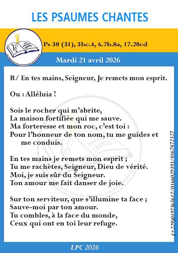 Visuel du psaume 30 (31)