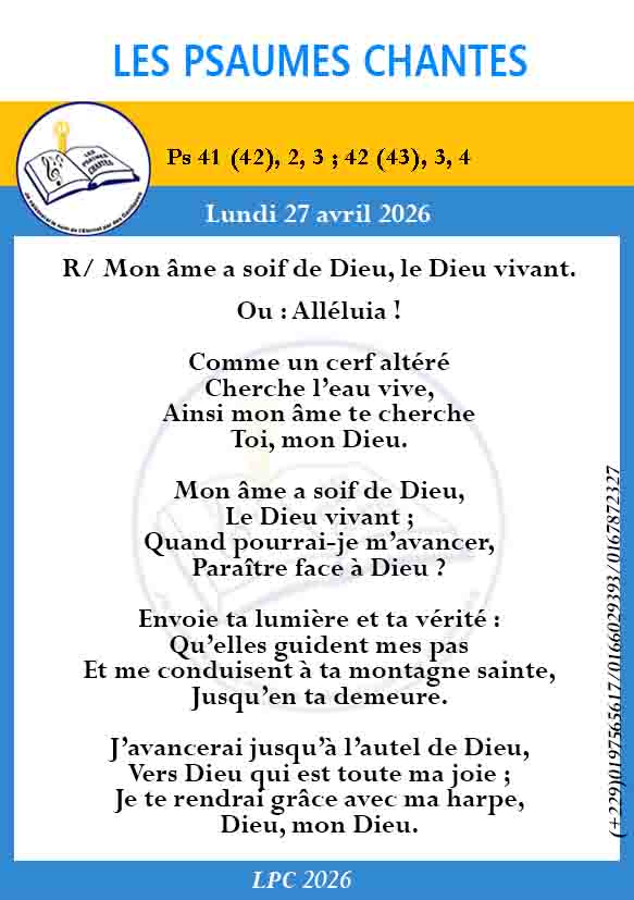 Visuel du psaume 41(42)