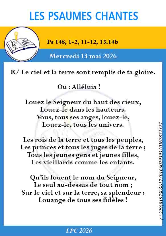 Visuel du psaume 148